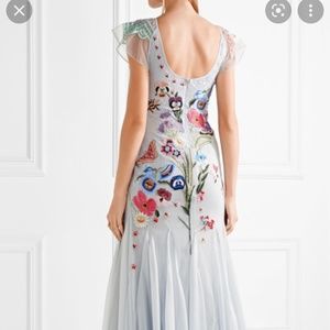 Temperley London Blue Aura Lace Dress ISO